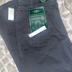 Bass Men's Relaxed Fit Gray Jeans